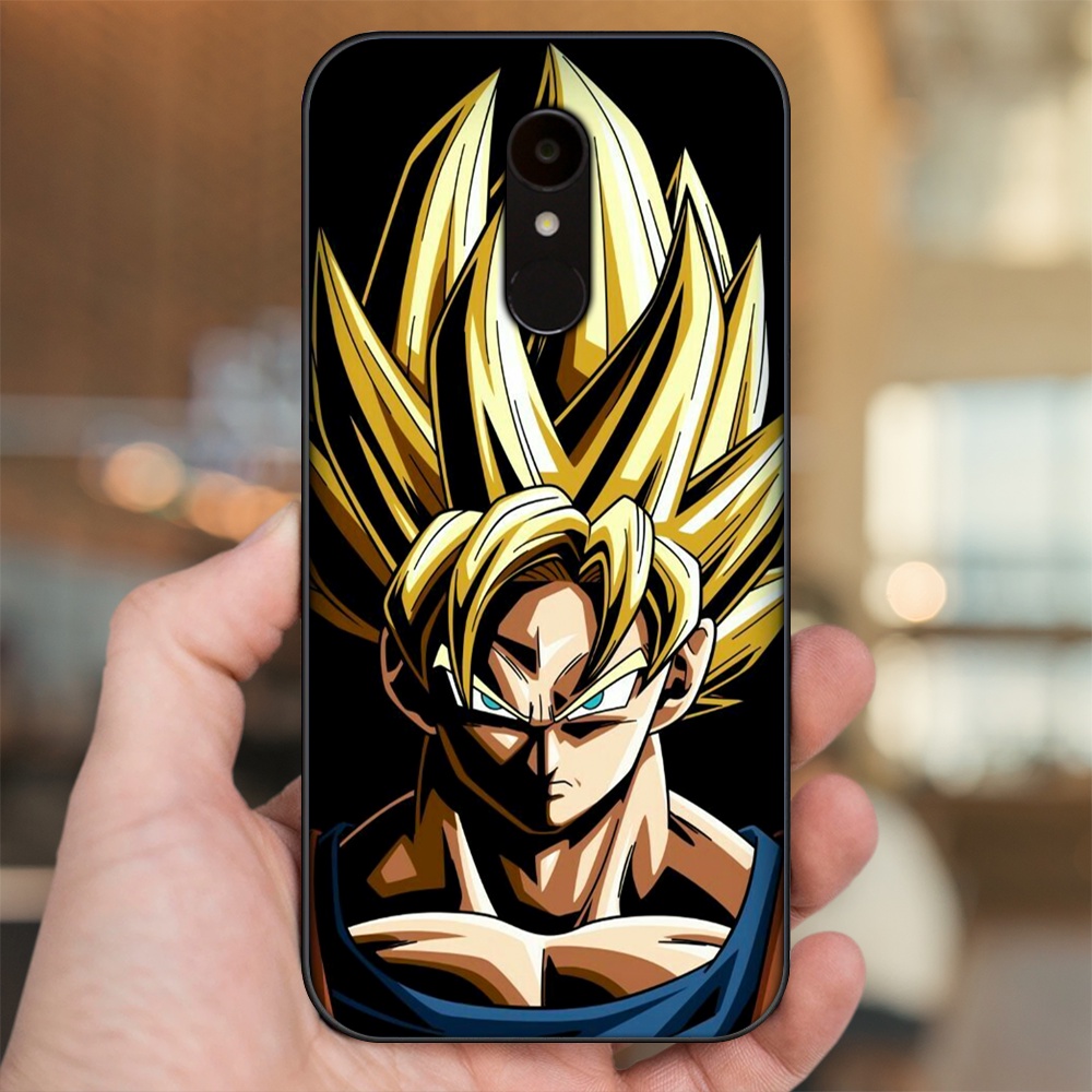 Ốp lưng Xiaomi Redmi 5 viền đen in hình Goku Dragon Ball