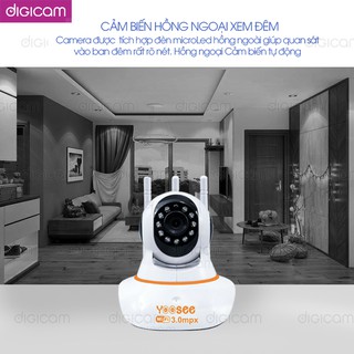 Camera IP YooSee 3.0mpx - Ultra HD 2K Siêu nét