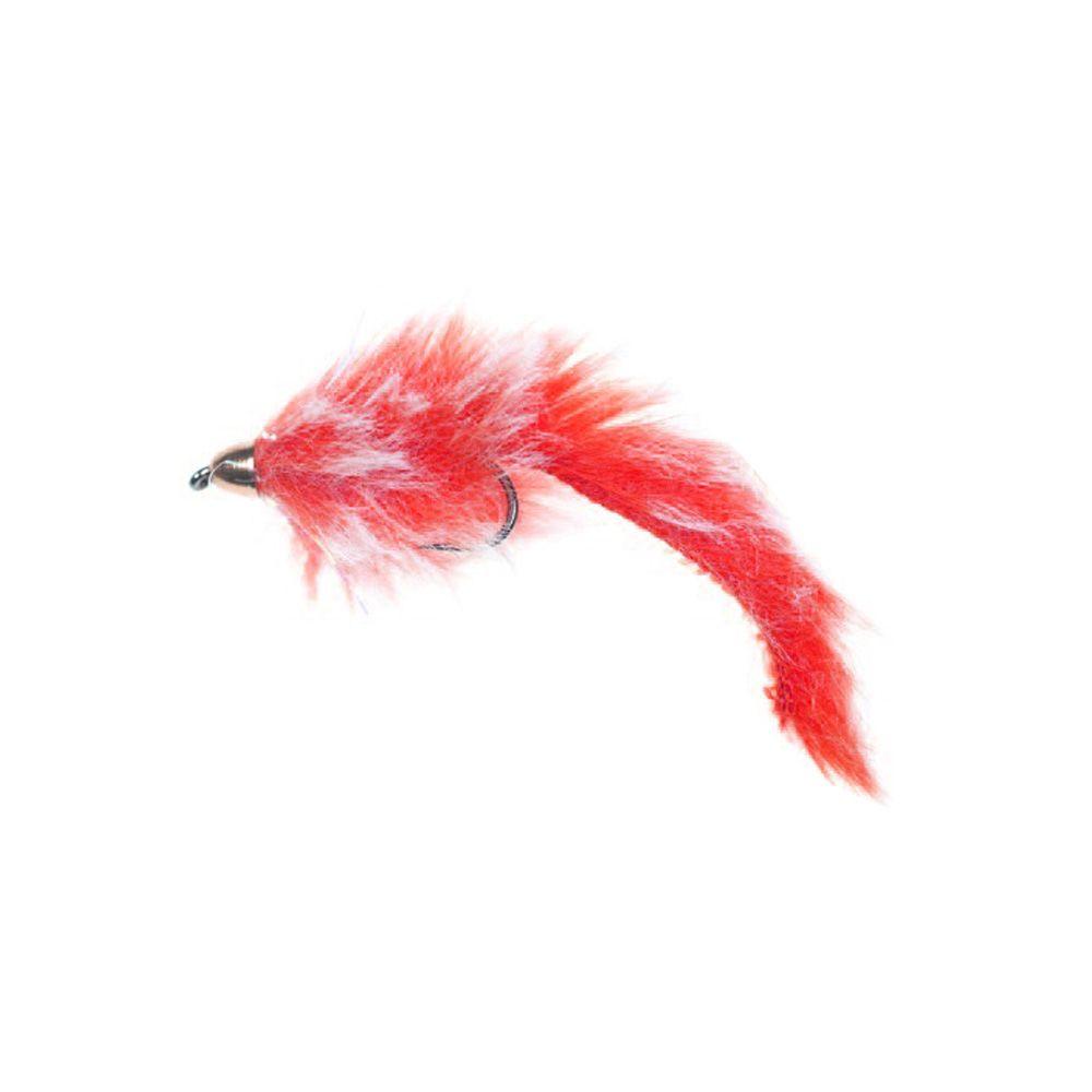 Shoukey 3 cái fly cá hồi mồi câu cá di động đồ bơi nhân tạo treble hooks bunny tail