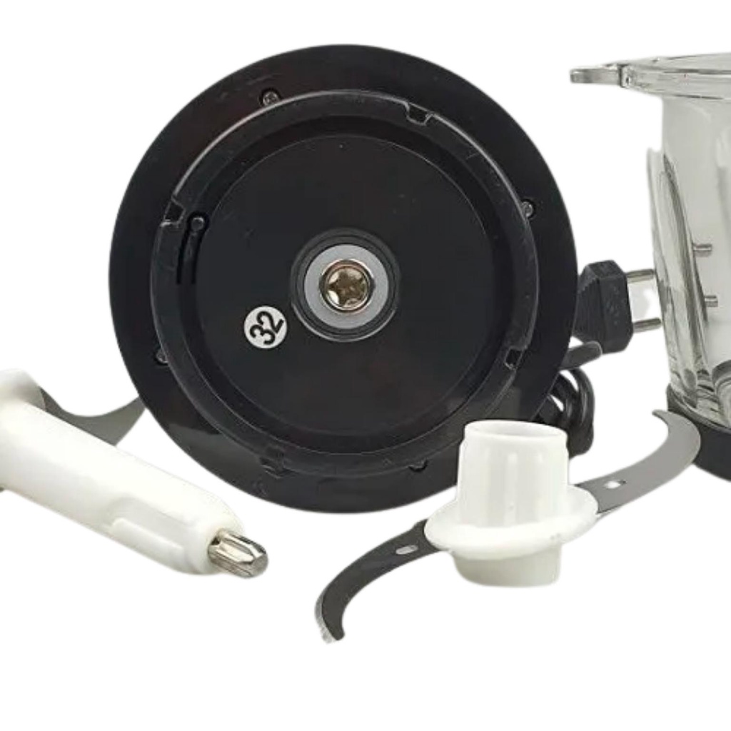 Máy xay đa năng Osako, máy xay thịt cối thuỷ tinh công suất 350W, lưỡi dao kép OST-350