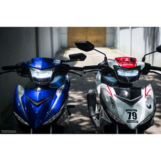 🌴🌴🌴 Đèn Led 2 tầng cho Exciter 150 VER 1, EXCITER 135 ZHIPAT CHÍNH HÃNG siêu sáng mẫu 2018 🌴🌴🌴