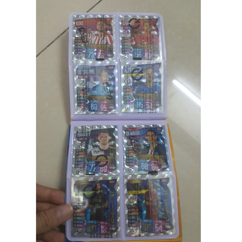 Bộ sưu tập Album Poca Match Attax 19/20 - 72 thẻ Nguyên Seal