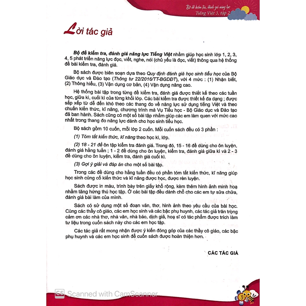 Sách - Bộ Đề Kiểm Tra, Đánh Giá Năng Lực Tiếng Việt 3 - Tập 2