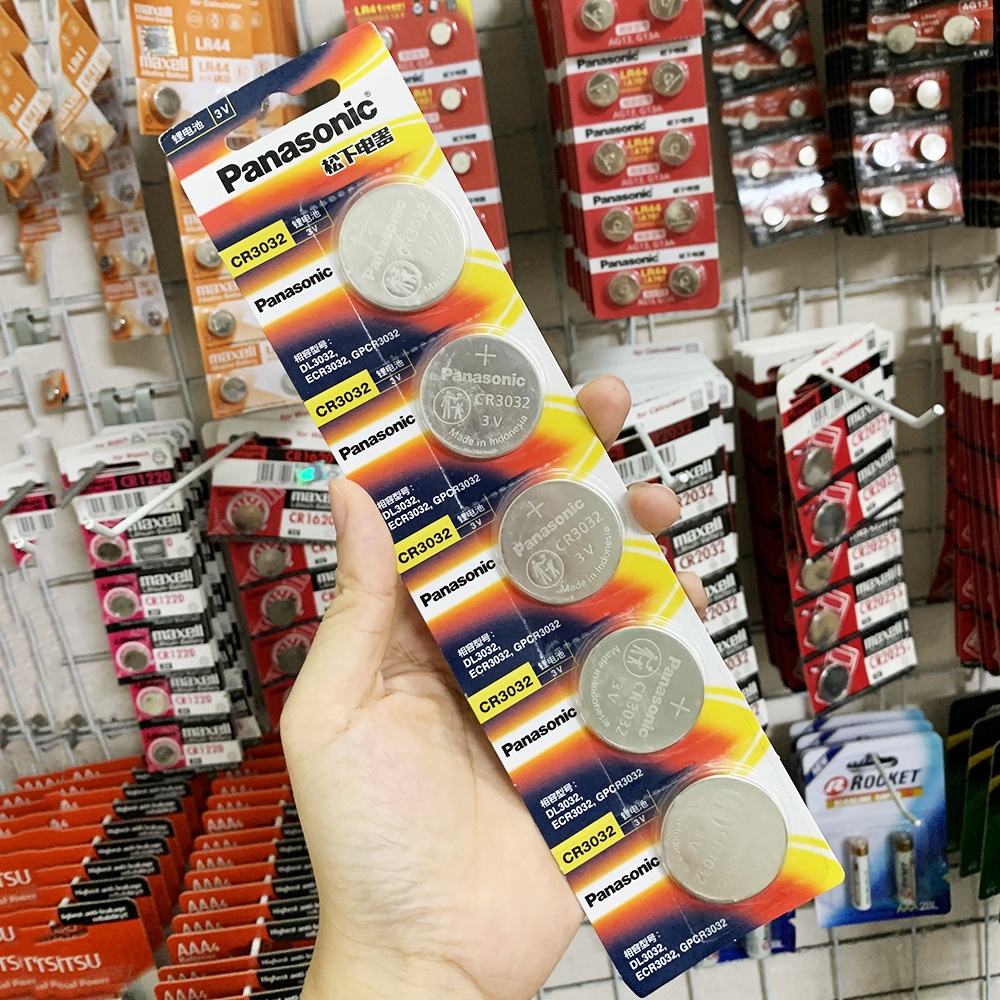 Pin cúc áo CR3032 chính hãng Panasonic 3032 - Giá 1 viên