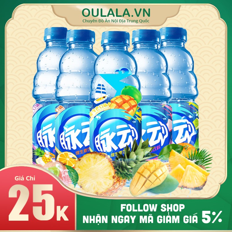 Nước Lọc Vị Hoa Quả Maidong 600ml