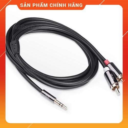 Dây loa 3.5mm sang 2 đầu AV 2m UGREEN 10584 dailyphukien