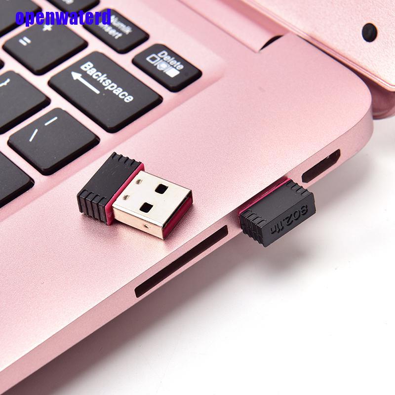 Usb Wifi Dongle Mini 802.11 B / G / N Cho Laptop Pc