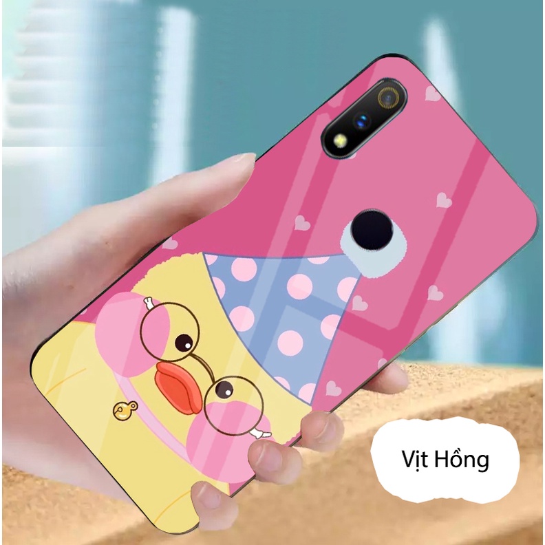 Ốp Lưng REALME C3, REALME 3, 3 PRO, C3I  Mặt Kính Gương Bóng