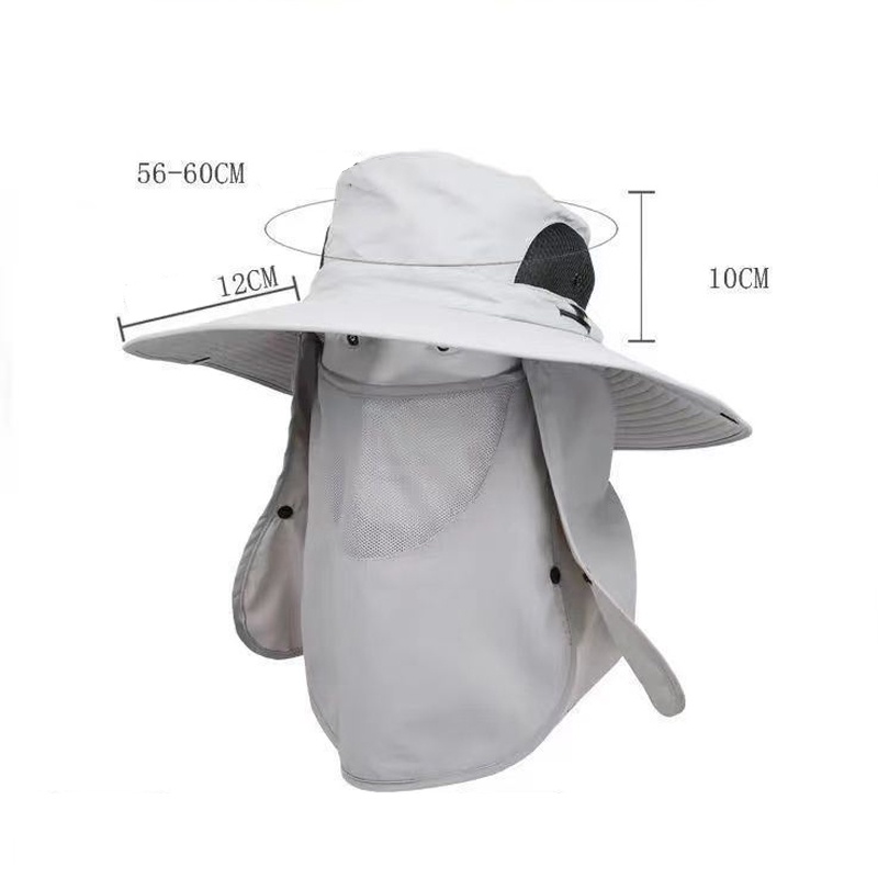 Mũ vành chống nắng siêu to cho nam