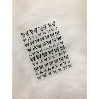 Sticker BƯỚM dán móng MẪU MỚI