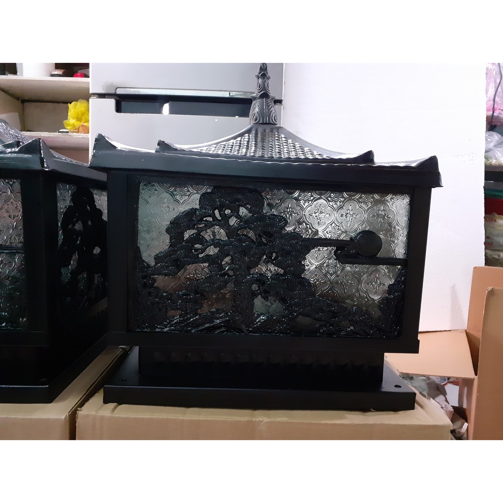 Đèn trụ cổng mái ngói D400 PH6235