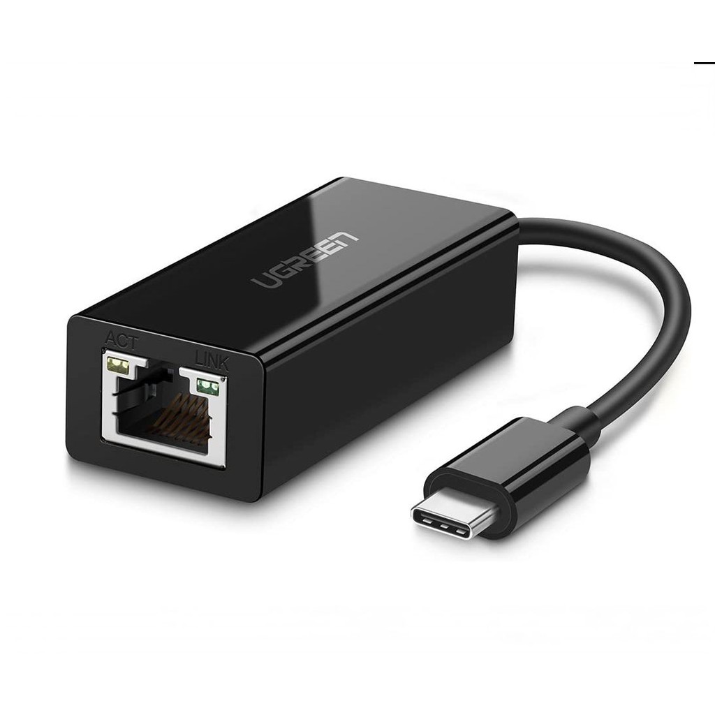 Cáp chuyển đổi USB type C sang đầu mạng Ethernet RJ45 Gigabit UGREEN 50307