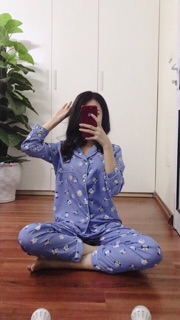 Combo 3 bộ Pijama mặc nhà cho nữ