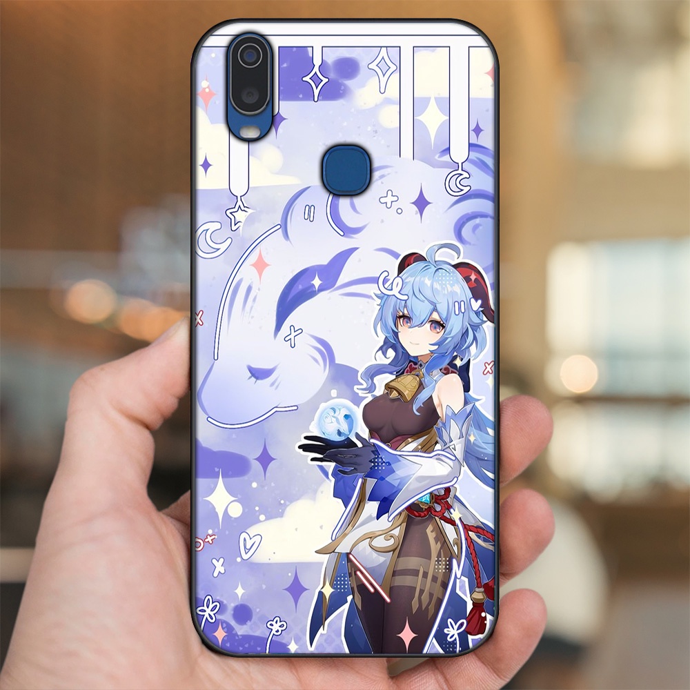 Ốp lưng Vivo Y11 viền đen in hình Ganyu Genshin Impact