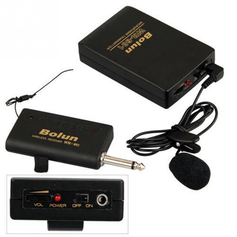 Bolun WR601 Wireless Microphone FM Receiver