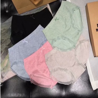 Chip muji mẫu mới cotton lạnh pha ren