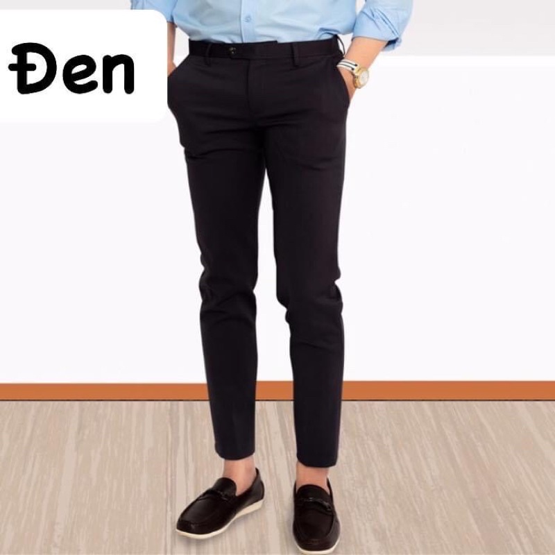 QUẦN TÂY ÂU NAM DÀI FOMR QUẦN ỐNG ÔM SLIMFIT