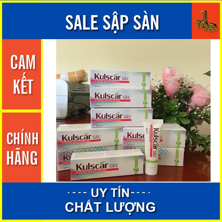 Kulscar Gel - Hỗ Trợ Điều Trị Vết Thương Hở & Hạn Chế Hình Thành Sẹo