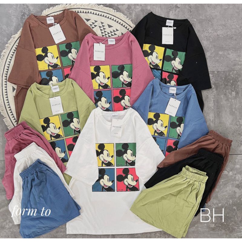 bộ cotton khô 3158