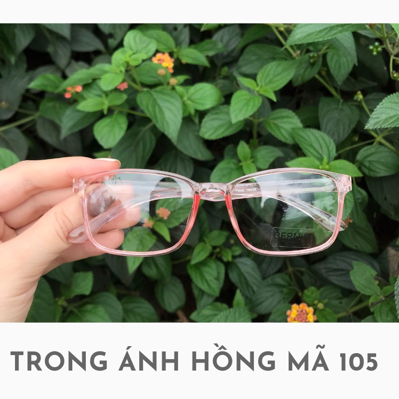 Kính nam nữ không độ chống tia UV, Gọng kính cận thời trang cao cấp