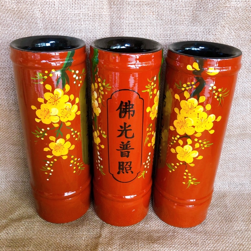 Ống nhang bông mai vàng thờ cúng 26CM/32CM/32CM ĐẠI