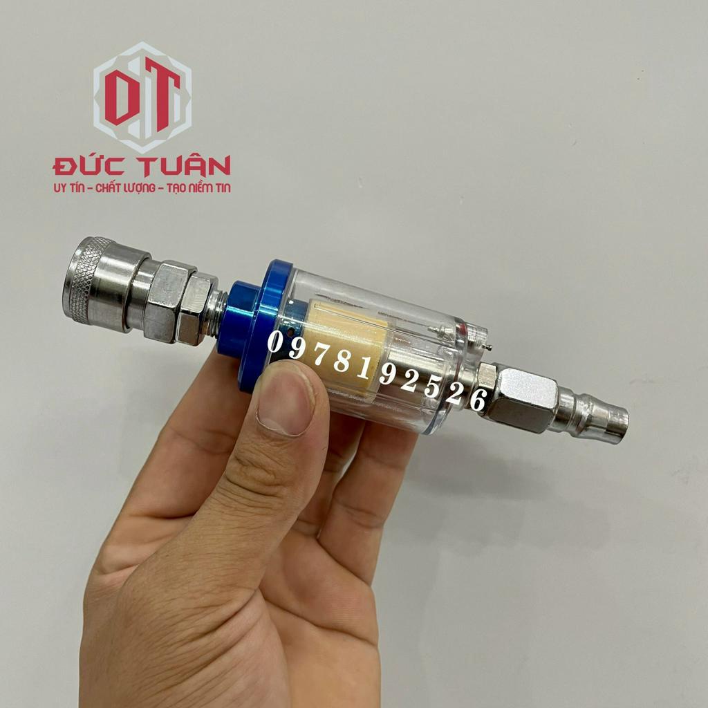Lọc Hơi Nước Dùng Cho Súng Phun Sơn - Tặng Bộ Nối Nhanh