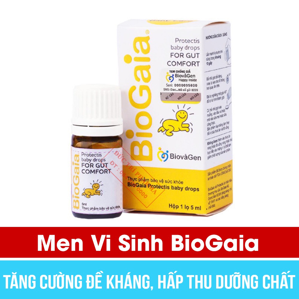 [NHẬP KHẨU] Men Vi Sinh BioGaia Protectis Nhỏ Giọt 5ml