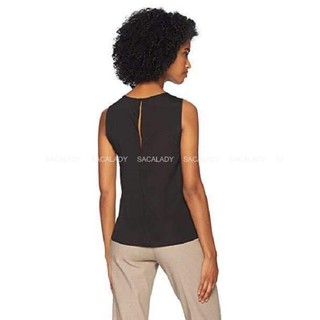Áo Still BCBG Đen Dây Yếm Cột Nơ Eo - 0910