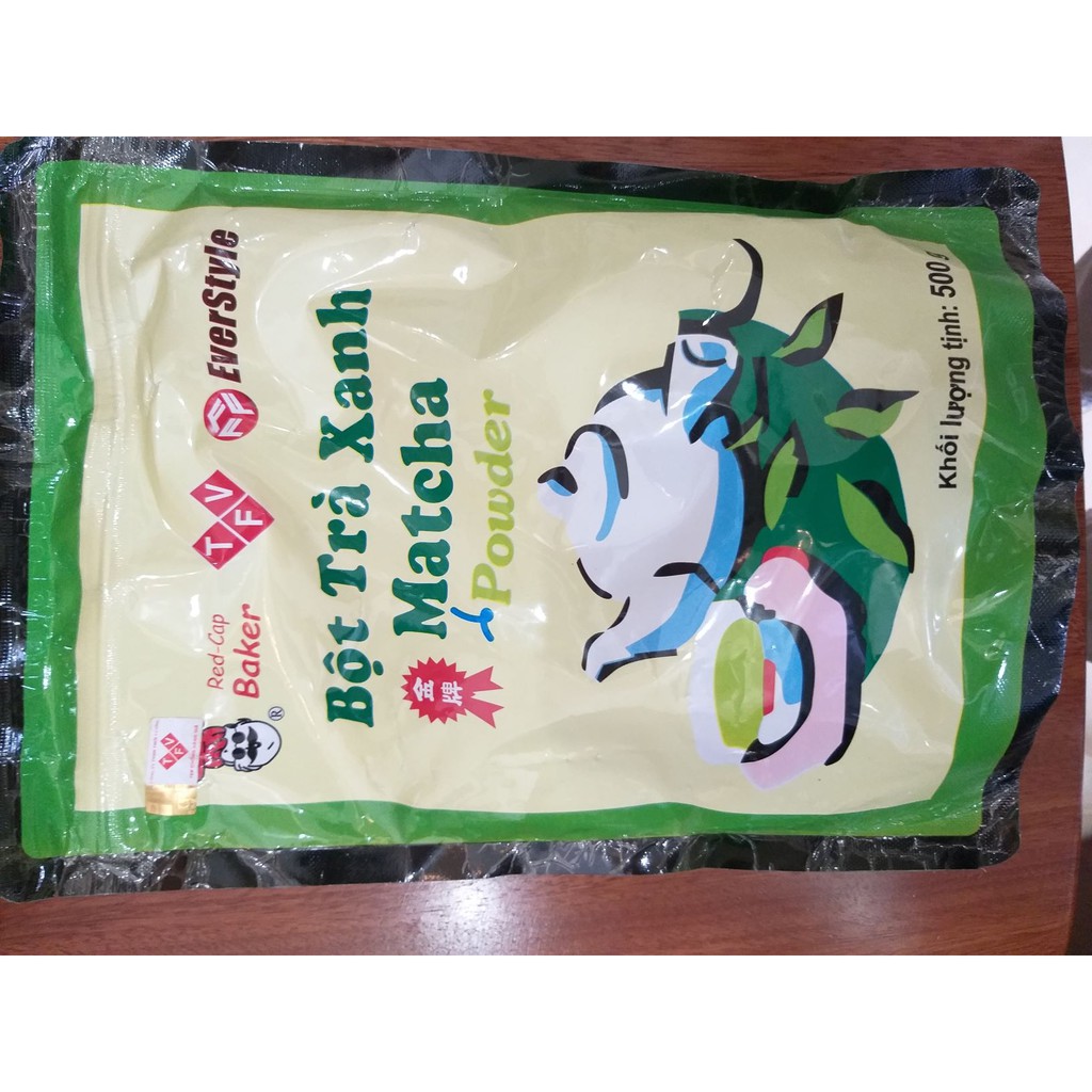 Nguyên gói Bột matcha Đài Loan gói 500g