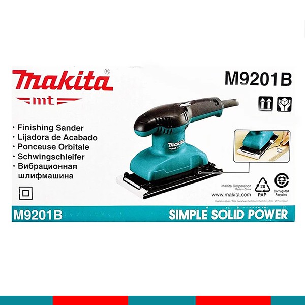 Máy chà nhám rung chữ nhật Makita M9201B (93X185mm - 180W) | Makita chính hãng