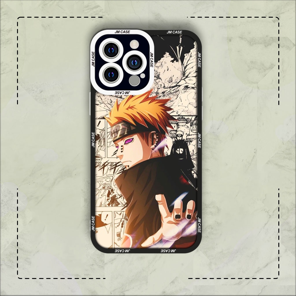 Ốp lưng iphone cạnh vuông JM Case Naruto Yahiko 6plus/6s/6splus/7/7plus/8/8plus/x/xs/11/12/pro/max/plus/promax