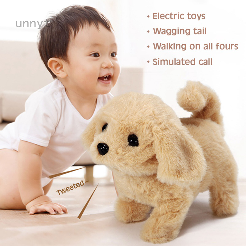 Chó Robot Nhồi Bông Thông Minh Cho Bé