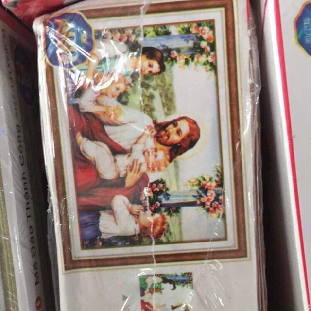 Tranh đính đá về chúa