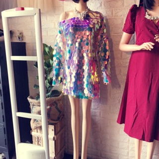 Đầm vảy cá bích phương
