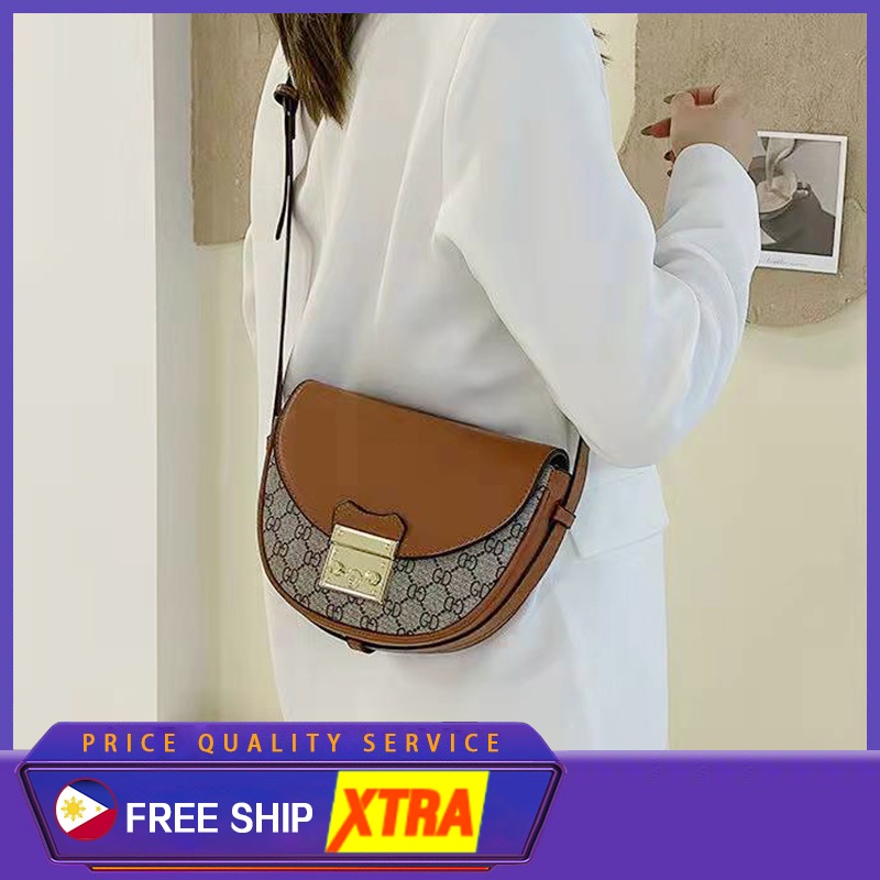 Túi Yên Ngựa Cucci Sling Túi đeo Chéo Vai Túi đeo Chéo Thời Trang Túi đeo Chéo Hình Tròn Nhỏ