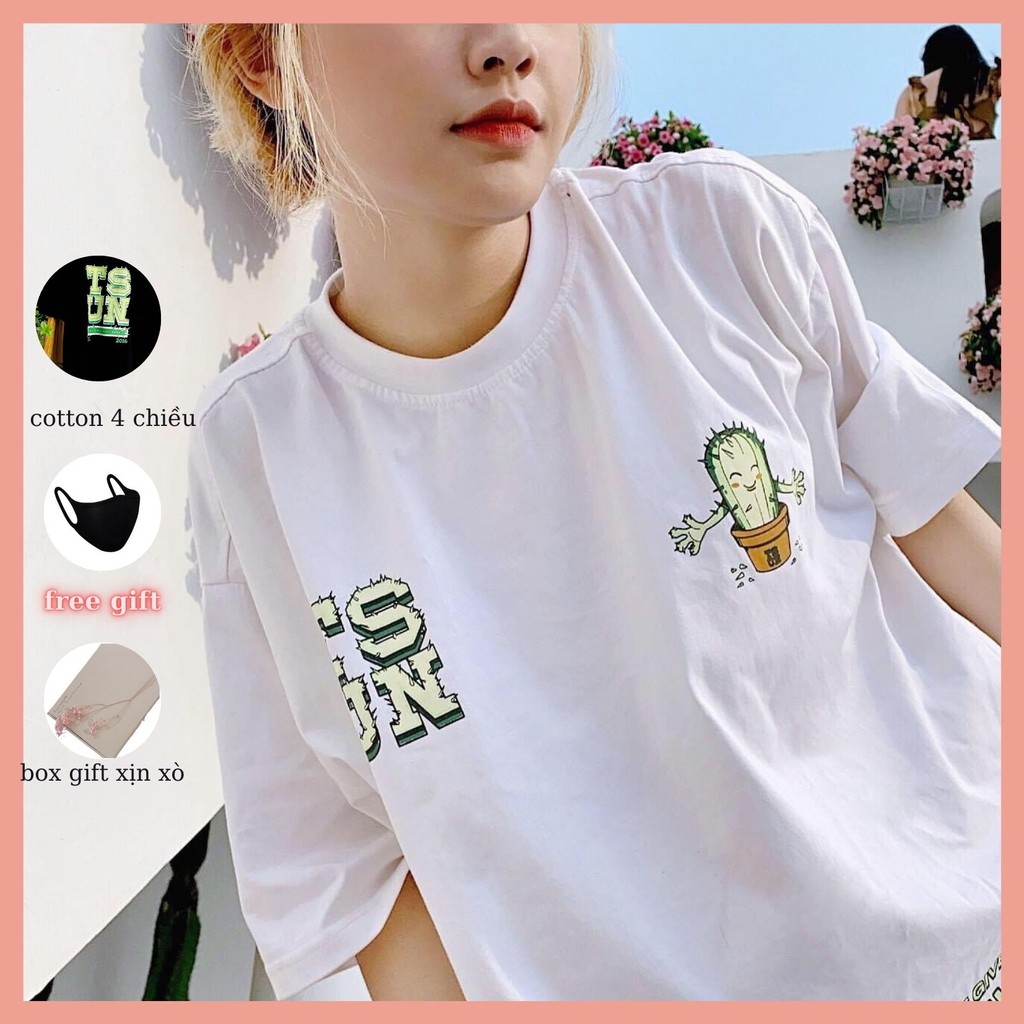 Áo thun tsun tee tay lỡ unisex cotton tici phông rộng hàn quốc áo phông