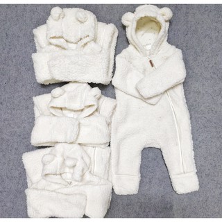 Xịn xò - Body ủ lông cừu HM xuất dư cho bé