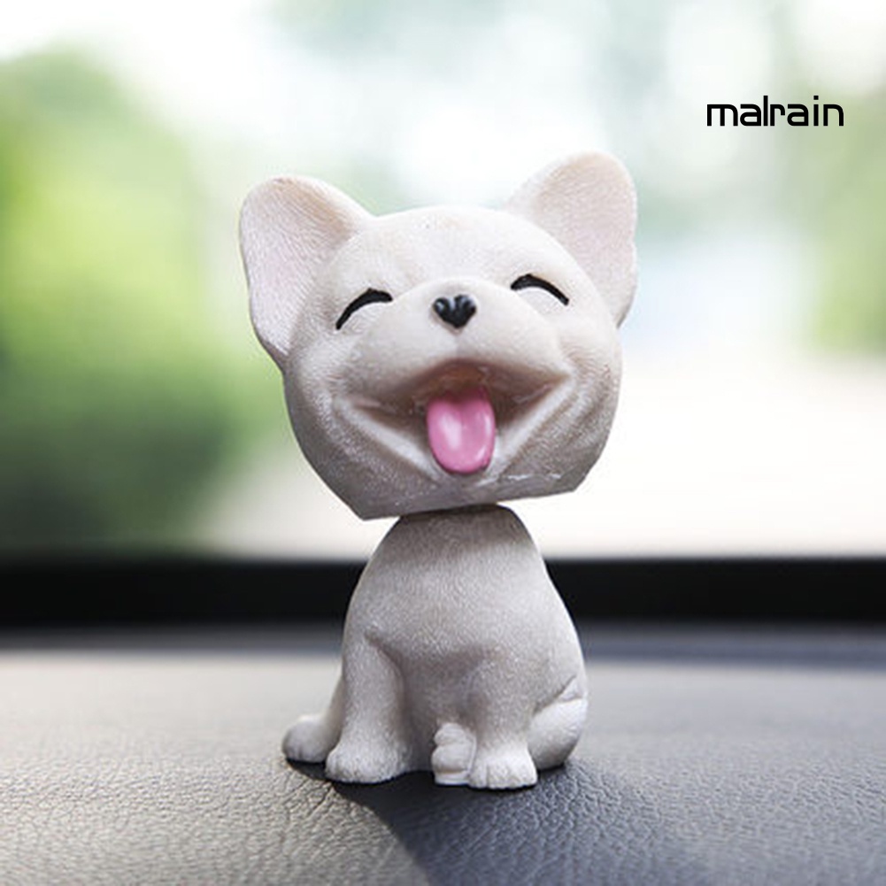 Chú Chó Con Lắc Đầu Đáng Yêu Dùng Để Trang Trí Nội Thất Xe Hơi