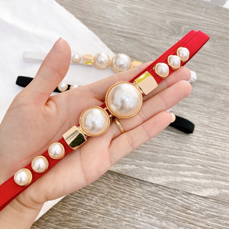 Đai váy bản nhỏ đính ngọc
