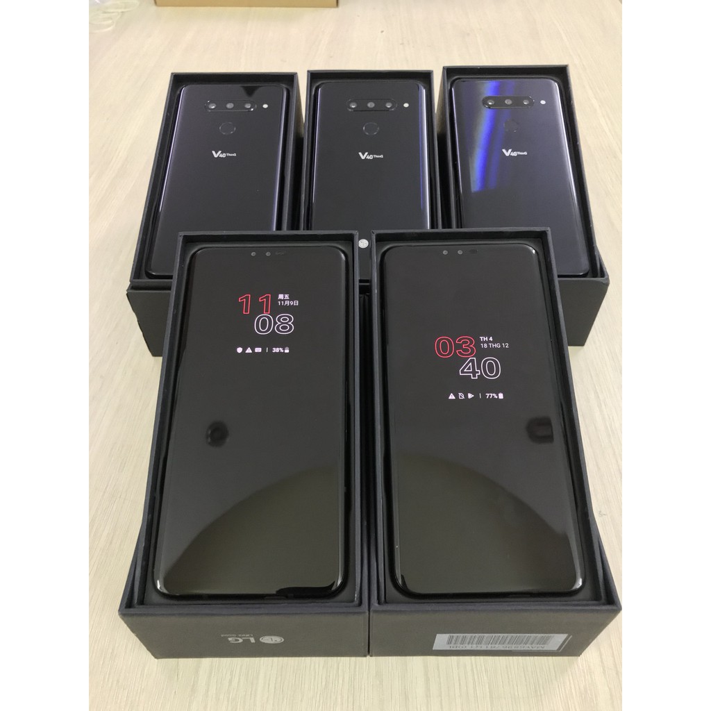 Điện thoại lg v40 thinq bản hàn nguyên hộp snap 845 ram 6gb 128gb