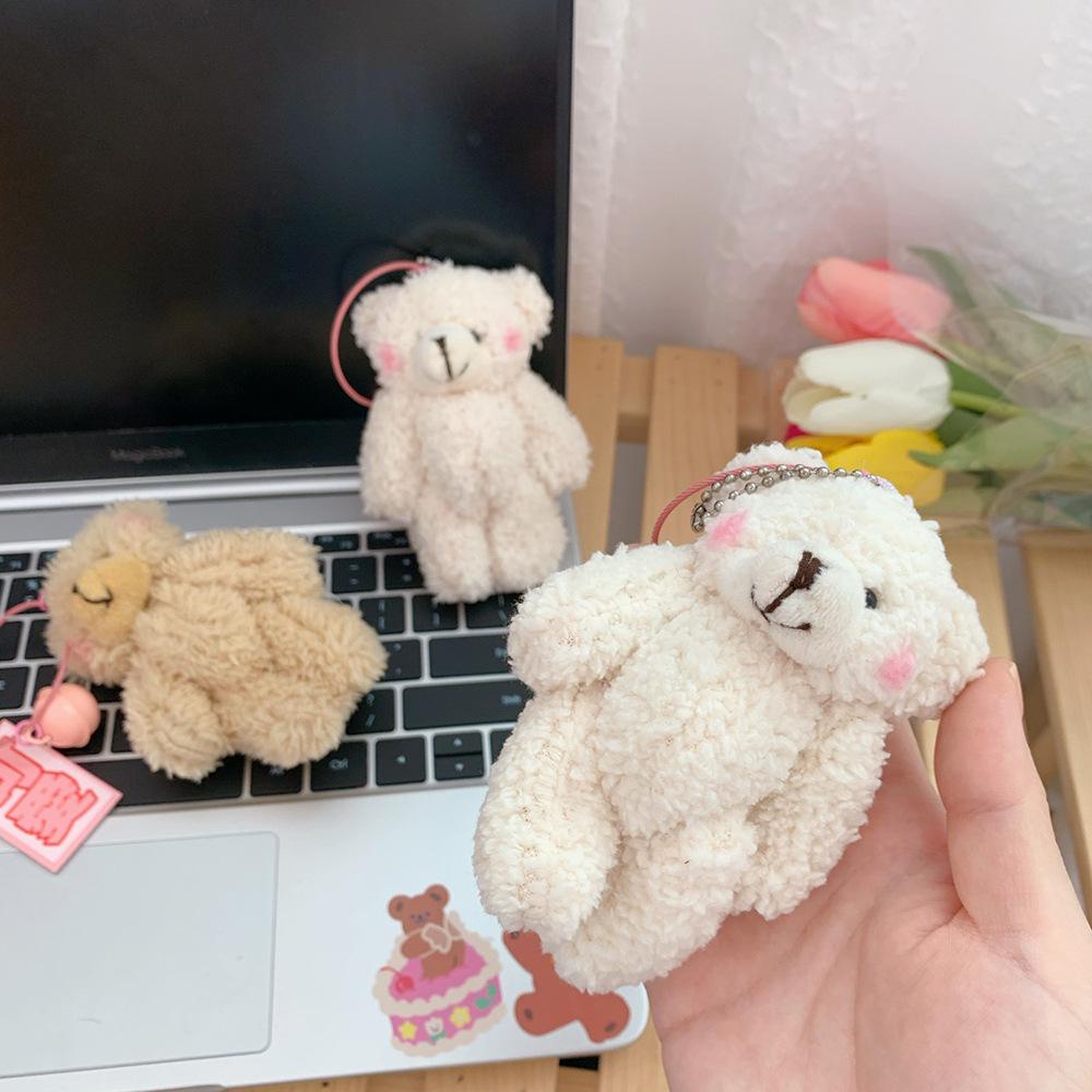 Móc Khóa Hình Thỏ Nhồi Bông Dễ Thương