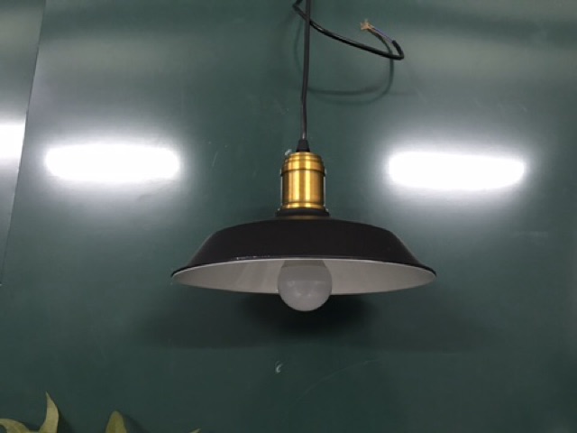 Đèn thả:Chao đèn thả,đèn trang trí đui đồng D260 kèm bóng