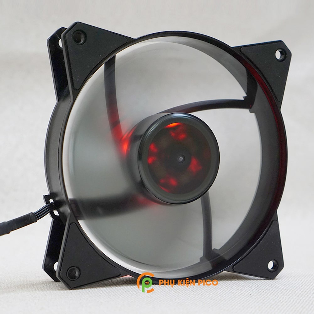 Quạt tản nhiệt case Cooler Master MF120R RED - Fan Case 12cm bản tách hộp ( Phụ kiện Pico )