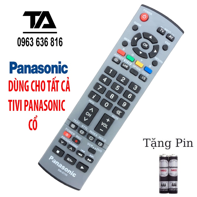 [ FREESHIP 50K ] Remote Điều khiển tivi PANASONIC dòng LCD/LED/Smart cổ - MỚI