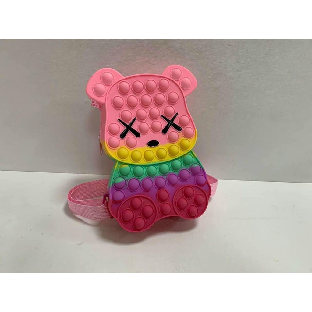 Balo Poppit ngộ nghĩnh họa tiết mèo cho bé