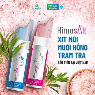 Xịt mũi muối hồng tràm trà Himasalt dành cho người lớn (Chai 75ml)