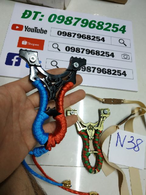 Ná trâu đồng chạc 8.5cm tặng 2 thun