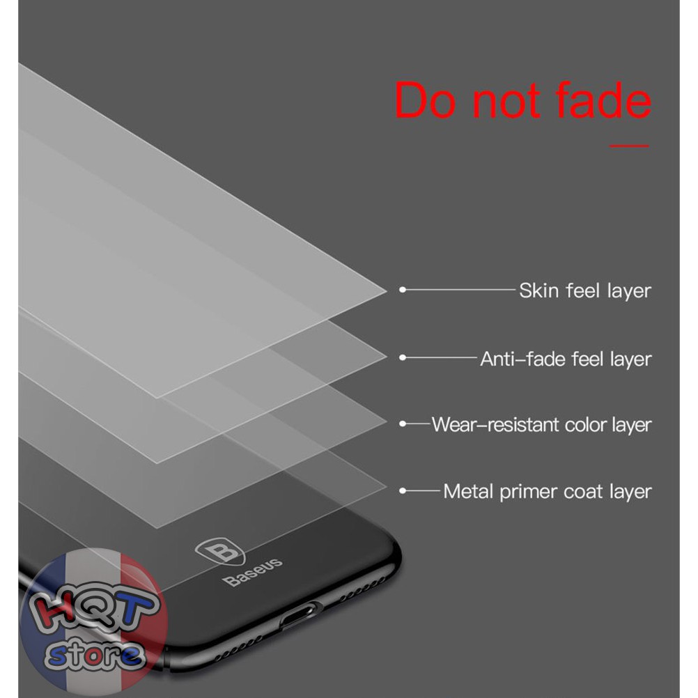 Ốp lưng Baseus Thin Case nhám siêu mỏng cho Iphone X / Iphone 10