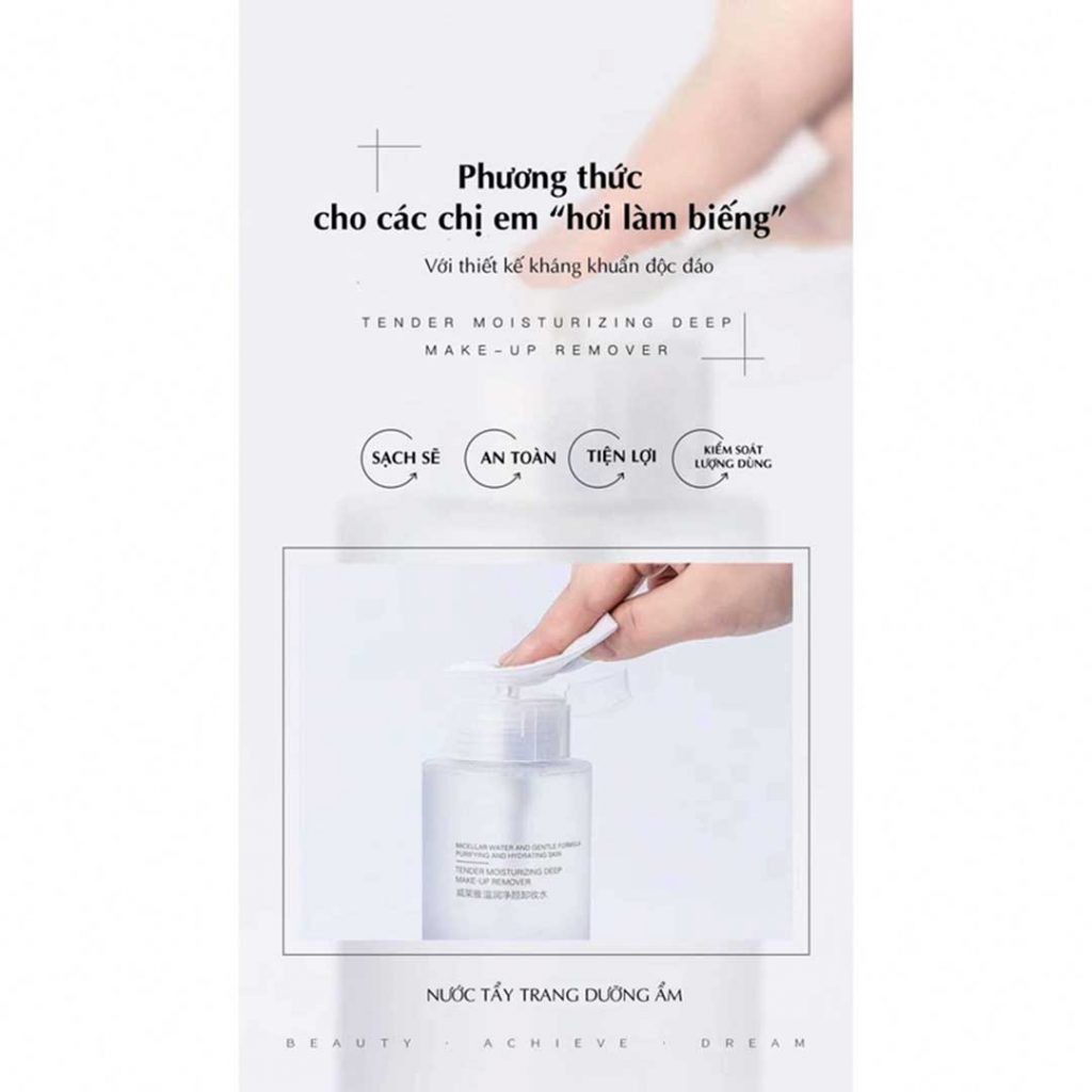 Nước tẩy trang không cồn làm sạch sâu chiết xuất thảo mộc Weilaiya chính hãng | BigBuy360 - bigbuy360.vn