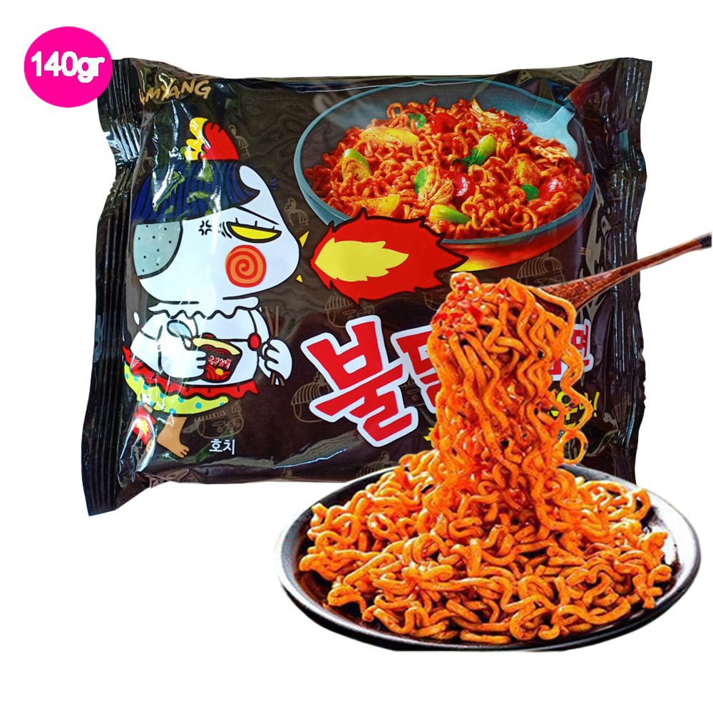 Mì Cay SAMYANG Hàn Quốc Vị Gà Siêu Cay - Gói To 140gr [SIÊU HOT]